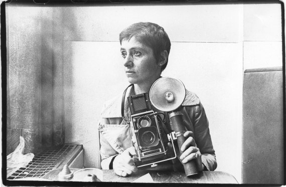 diane arbus camera equipment