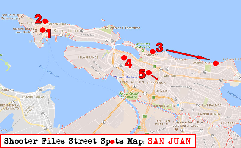 ciudades cerca de san juan puerto rico map